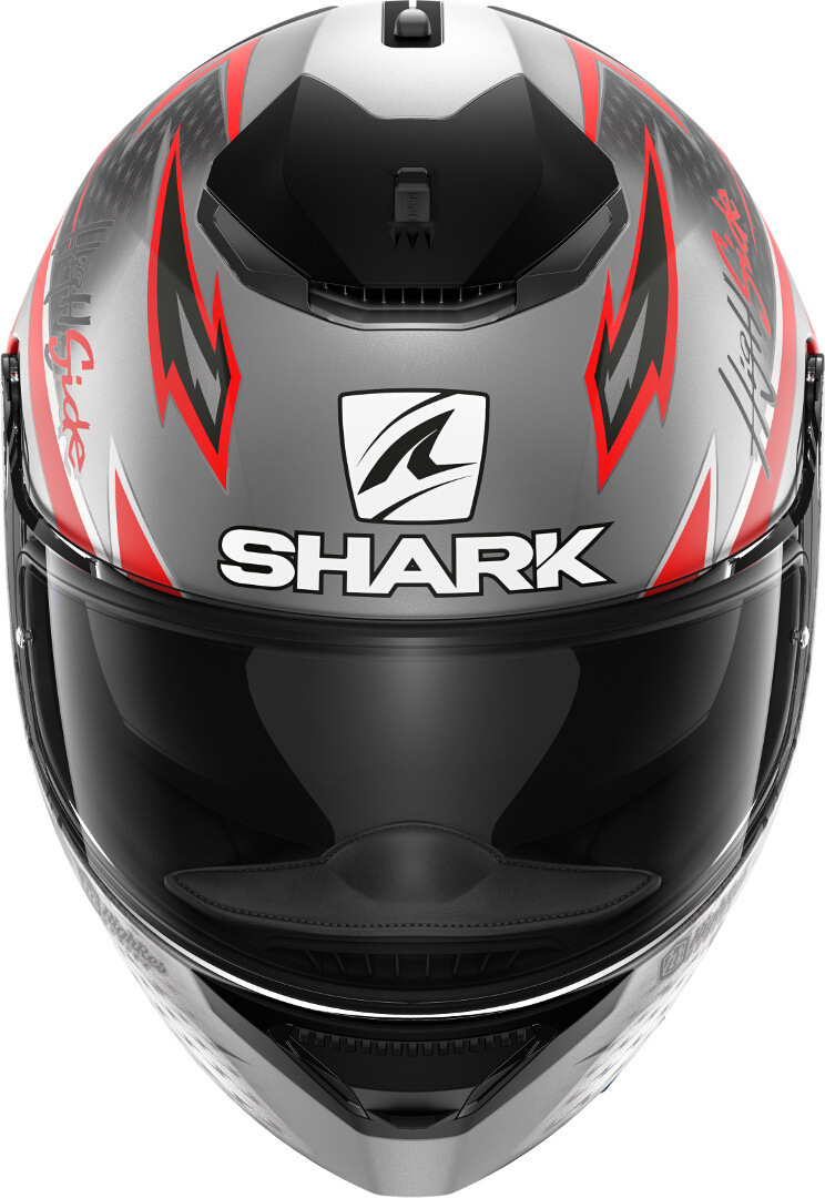 Shark Spartan Adrian Parassol Mat Helm anthrazit/rot M (57/58) Abbildung 2