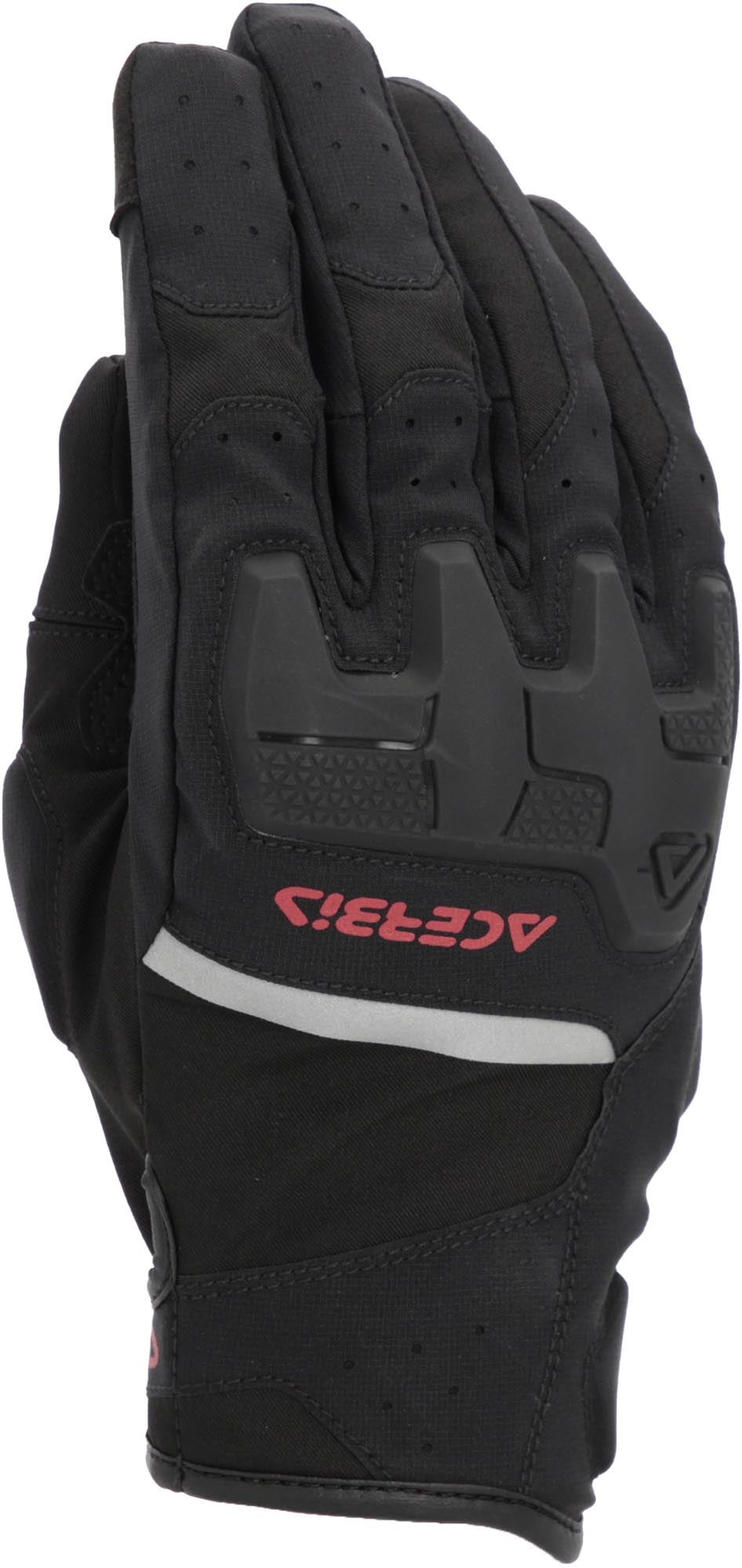 Acerbis X-Street WP vandtætte motorcykelhandsker sort/rød XL Figur 4