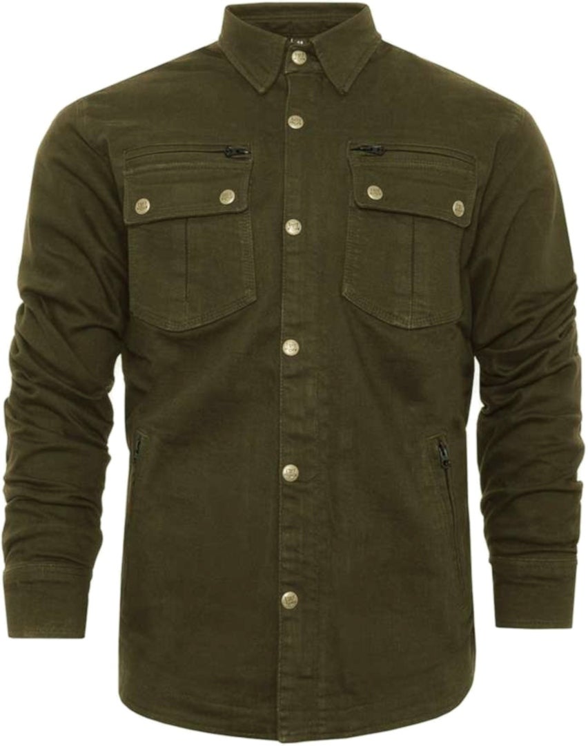 Bores Driver Camicia moto Verde scuro 8XL Figura 1