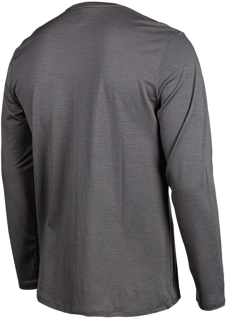 Klim Teton Merino Wool Functional Shirt grey/anthracite M Figure 2