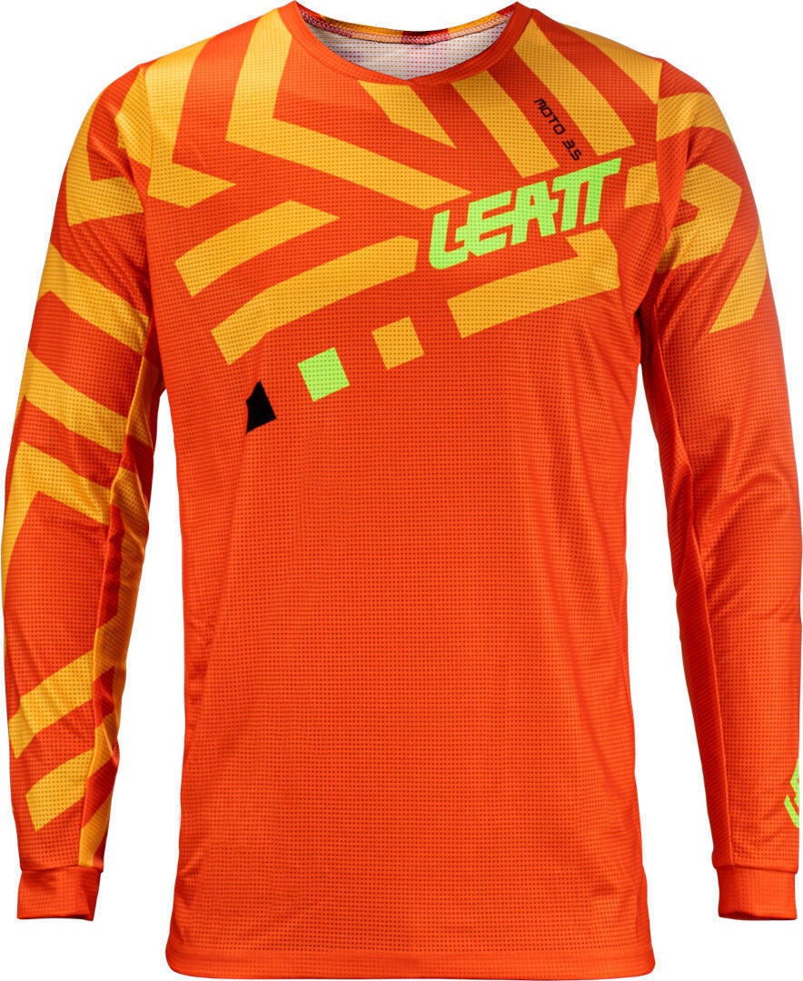 Leatt 3.5 Ride Pattern 2024 Conjunto de Camisetas e Calças de Motocross Laranja 3XL Figura 10