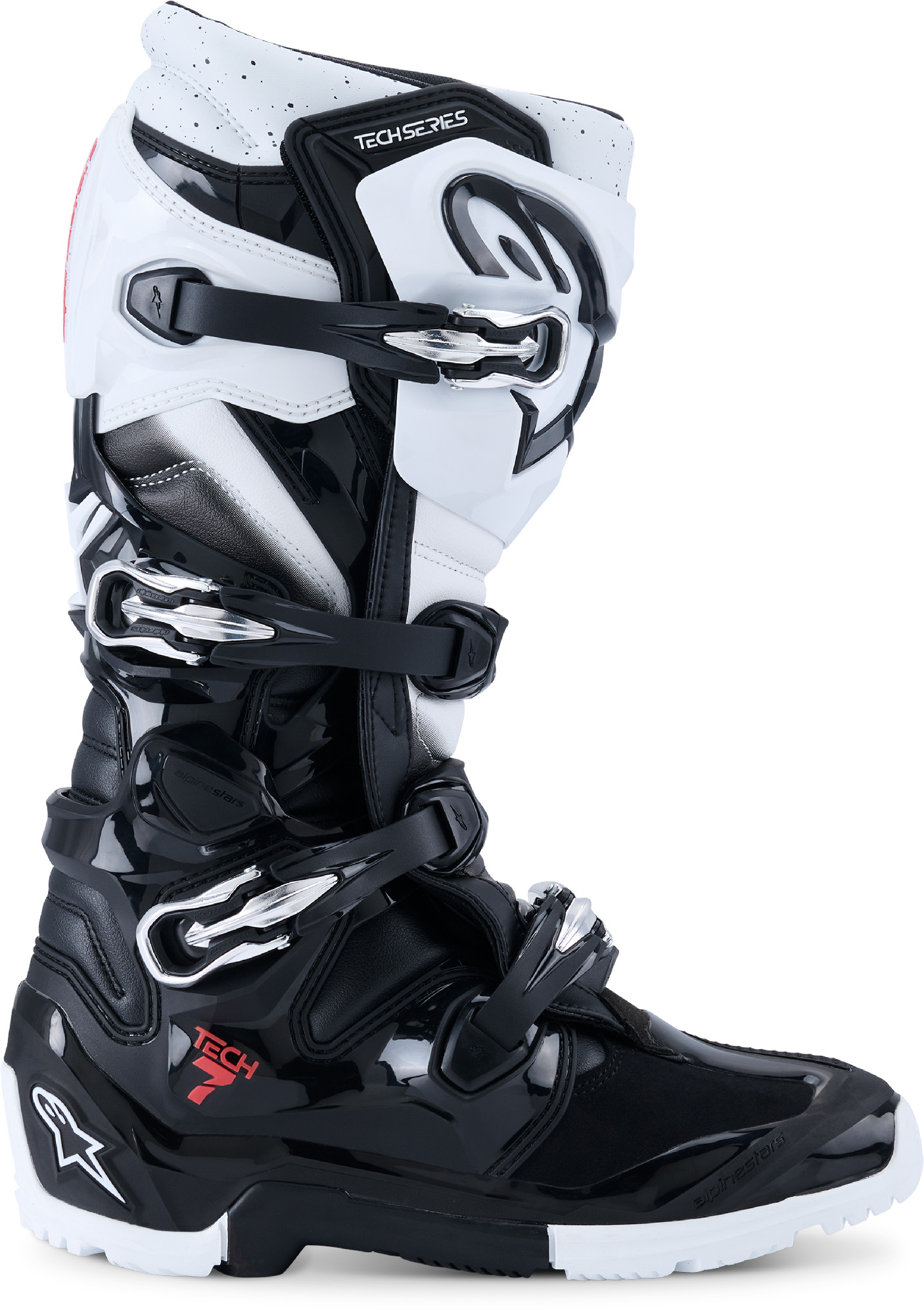 Alpinestars Tech 7 Enduro 2026 Bottes de motocross Noir/Blanc 8 Figure 4
