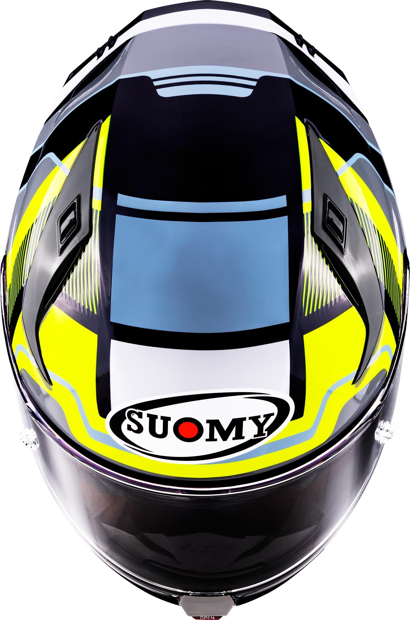 Suomy Speedstar 2 Parallax Helm schwarz/gelb/weiß L (59/60) Abbildung 9