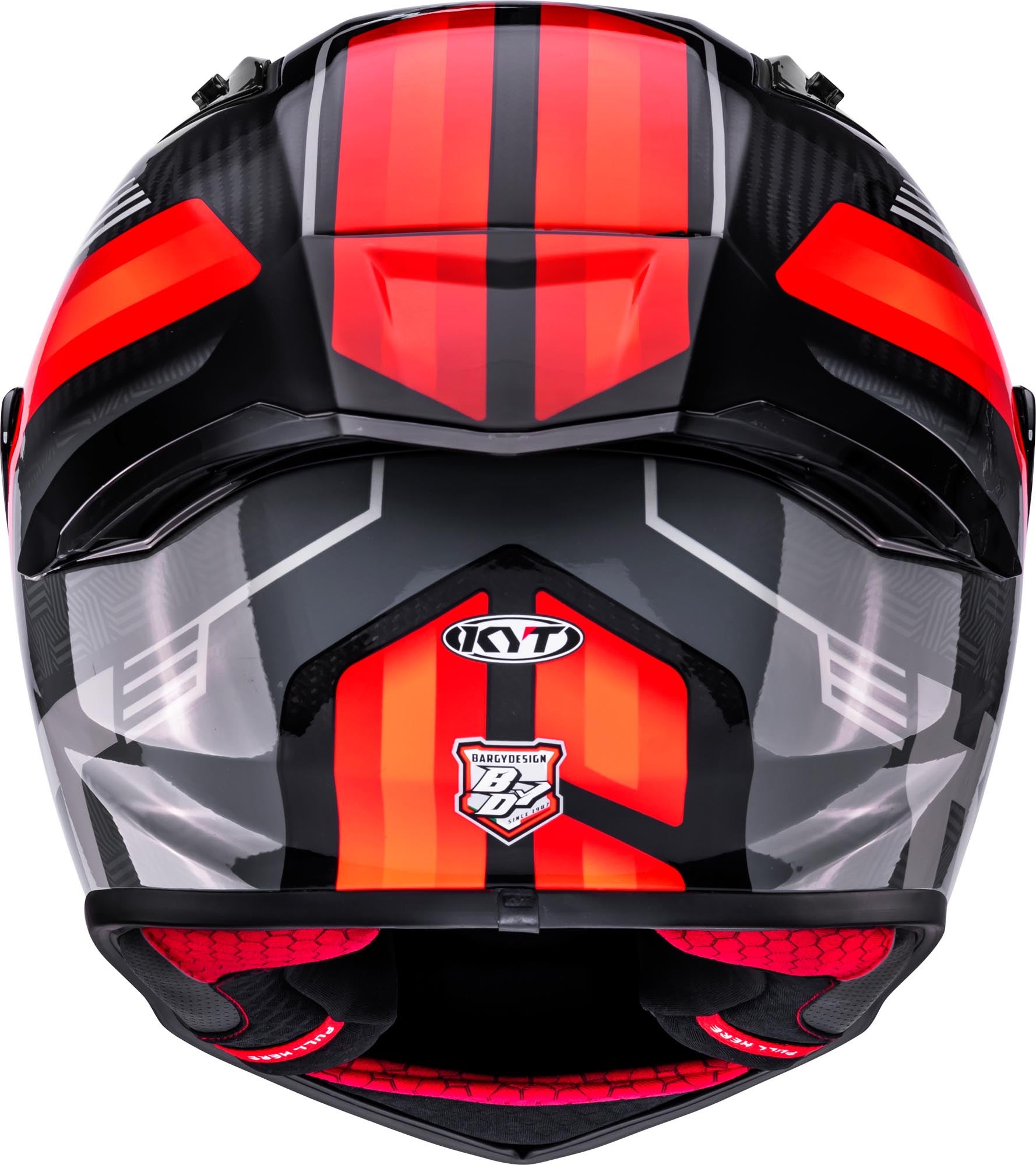 KYT R1R Carbon Accelerator Casque carbone/rouge S (53/54) Figure 4