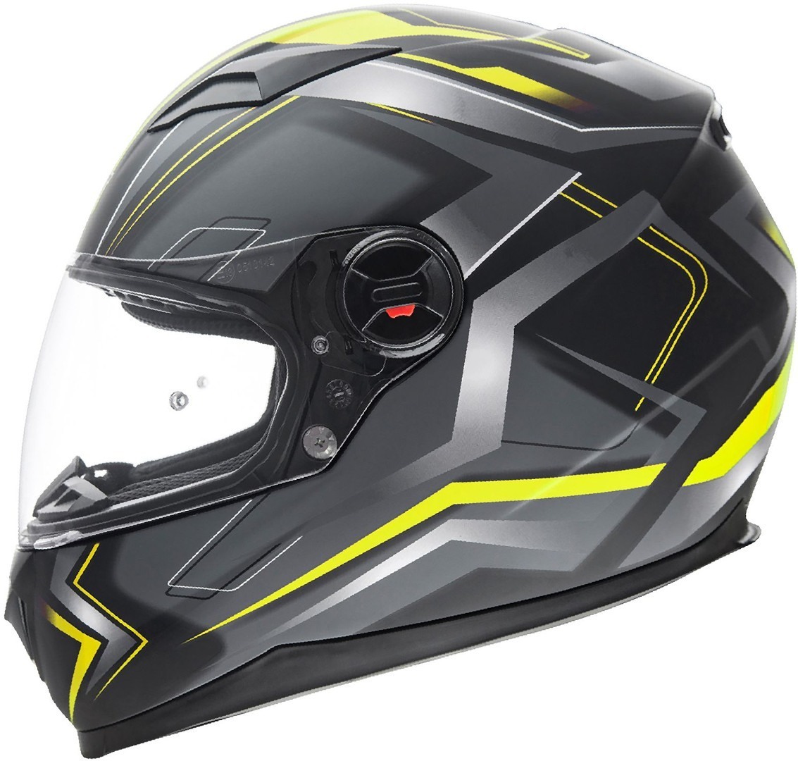 Germot GM 320 Cască Negru mat/neon S (55/56) Figura 2