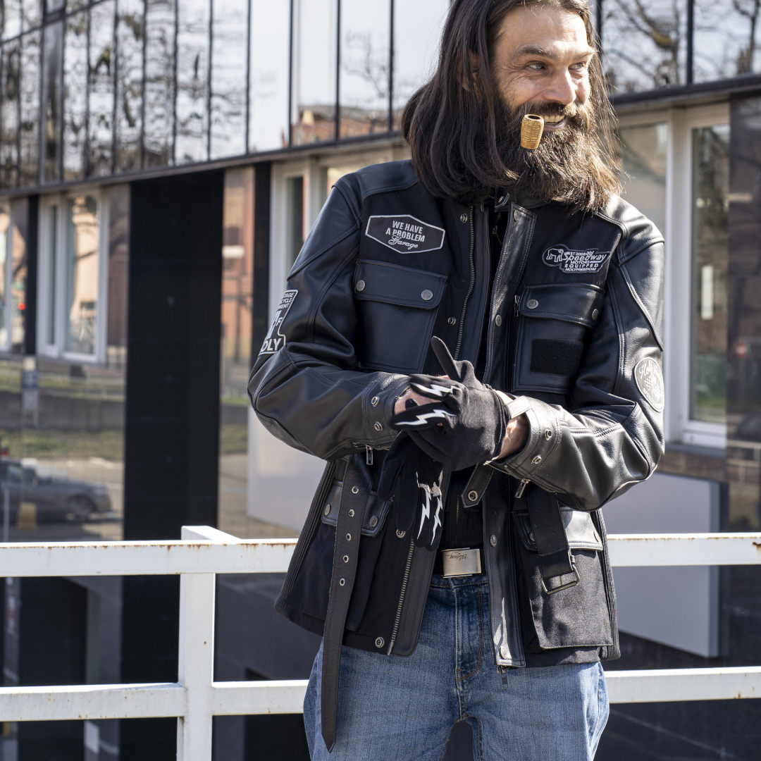 HolyFreedom Quattro TL motorcycle leather/textile jacket S Figure 9