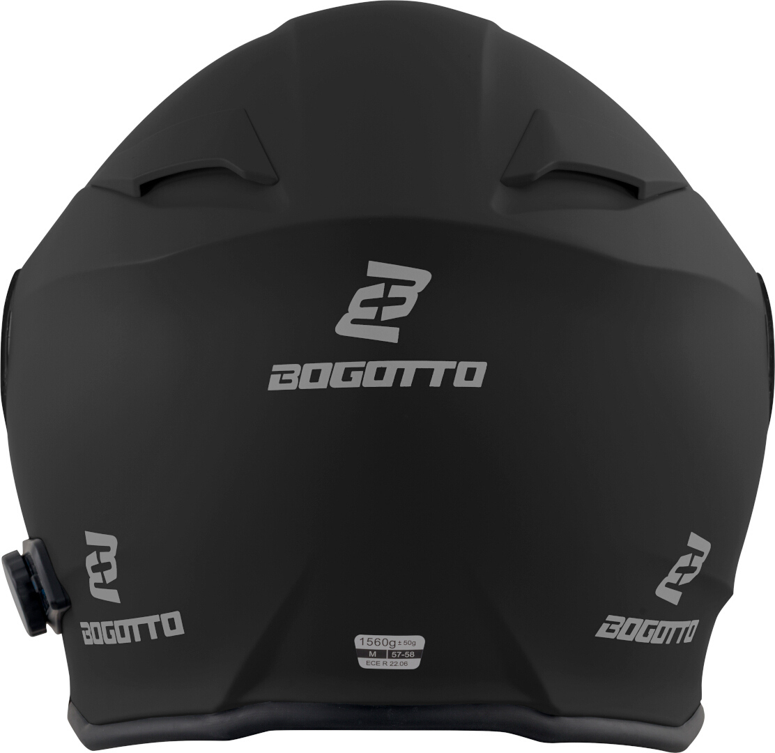 Bogotto H271 BT Bluetooth Casco nero opaco M Figura 6