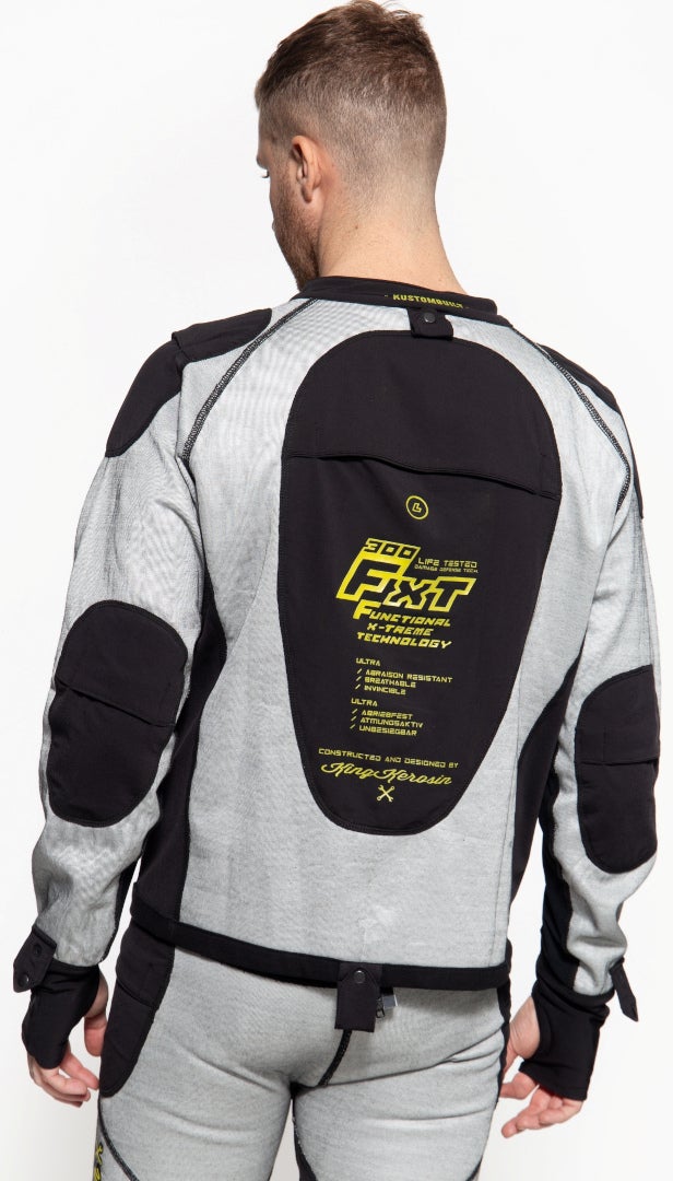 Side view of King Kerosin Motorgear Underbody Protector Jacket