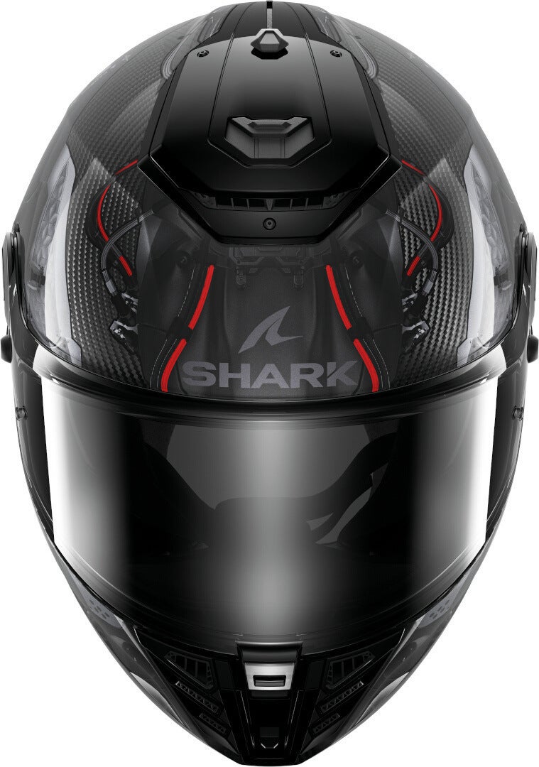 Shark Spartan RS Xbot Carbon Helm schwarz/grau/rot M (57/58) Abbildung 2