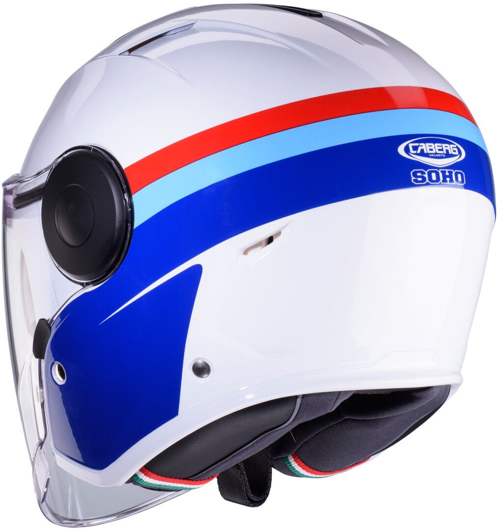 Caberg Soho Zephir Jet Helmet white/blue/red XXL (63/64) Figure 3