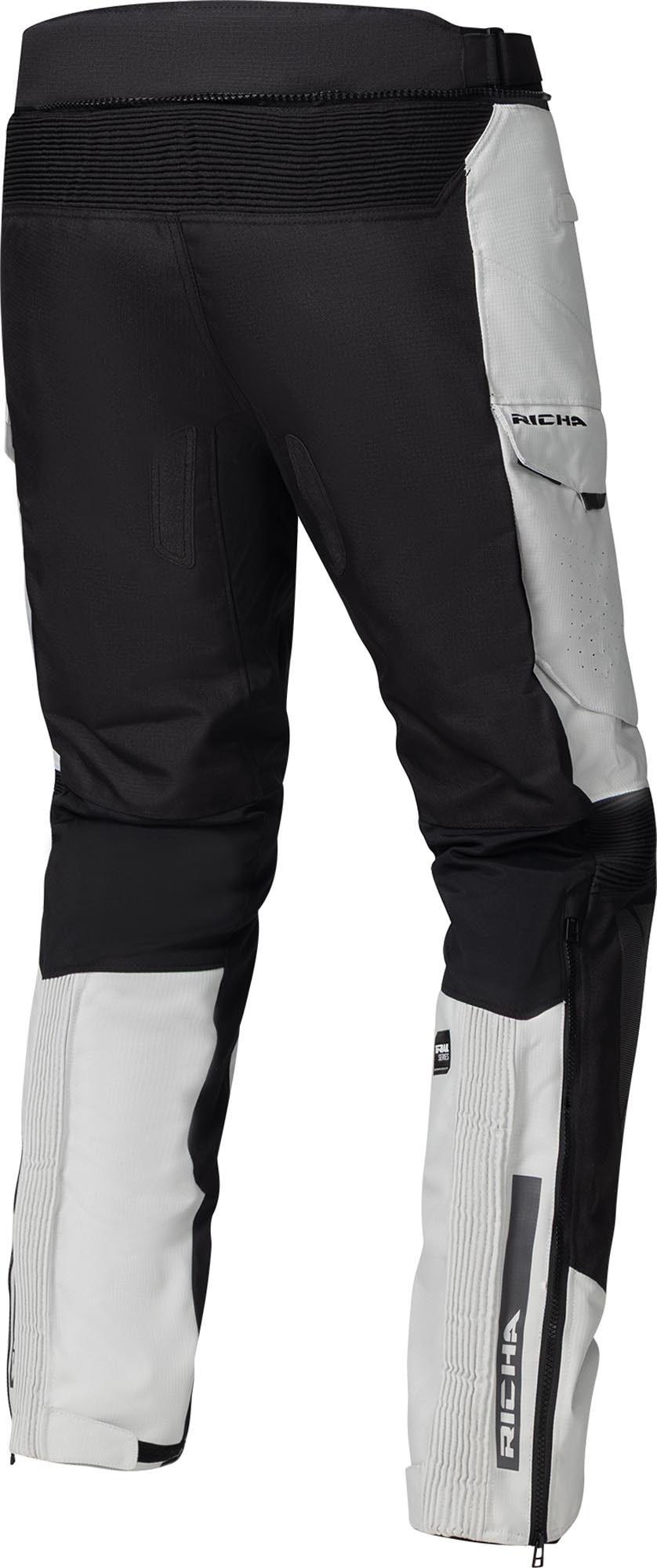 Richa Infinity 3 Adventure waterproof Motorcycle Textile Pants grey M Figure 2