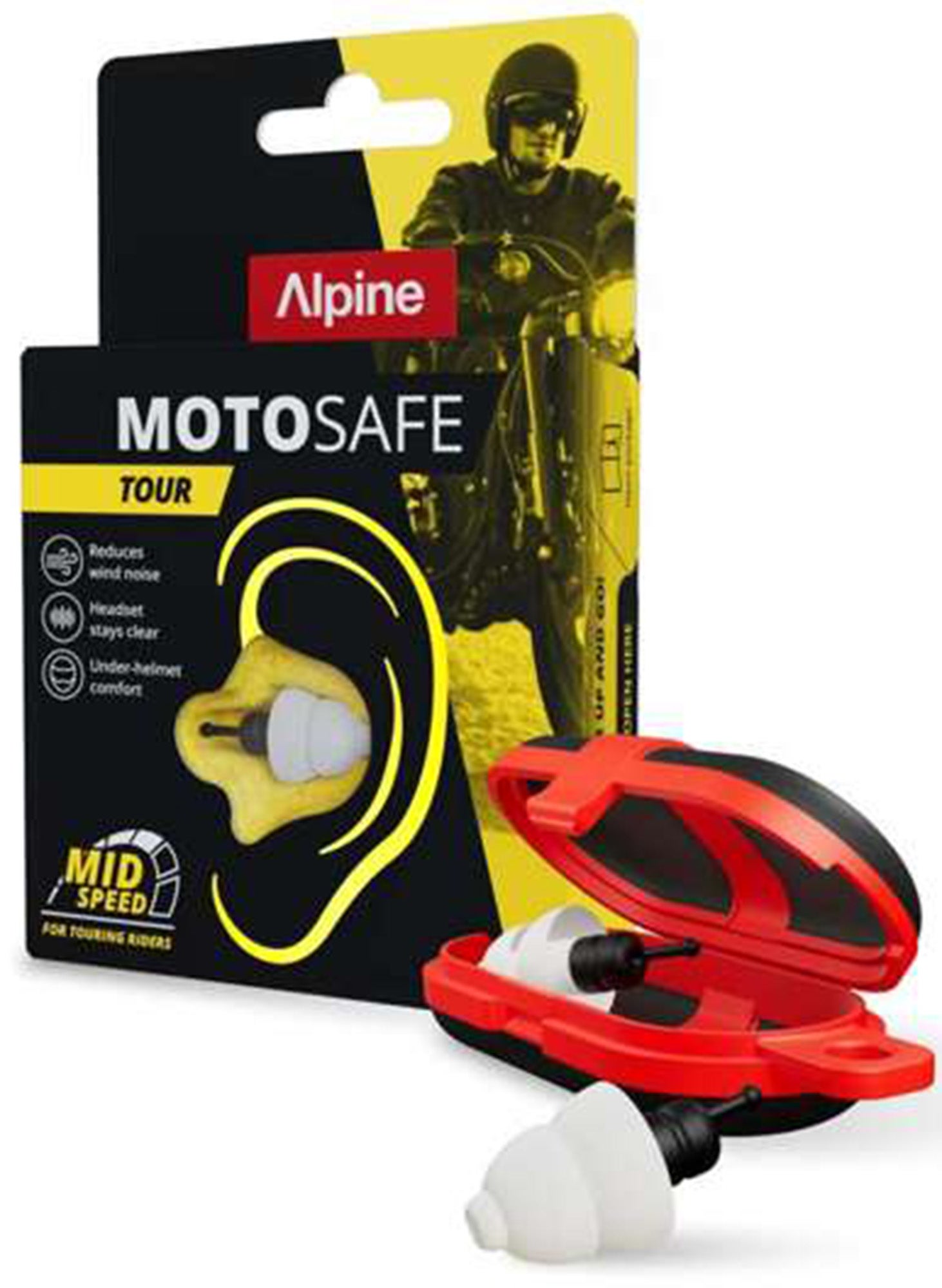 Alpine MotoSafe Tour Tampões para os ouvidos Artigo principal Figura 1