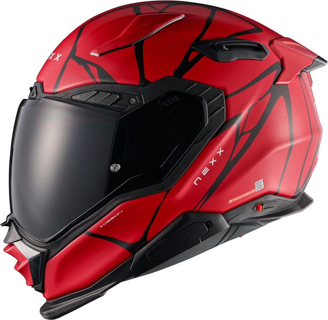 Nexx X.WST 3 B-Side Helmet black/red matt L (59/60) Figure 2