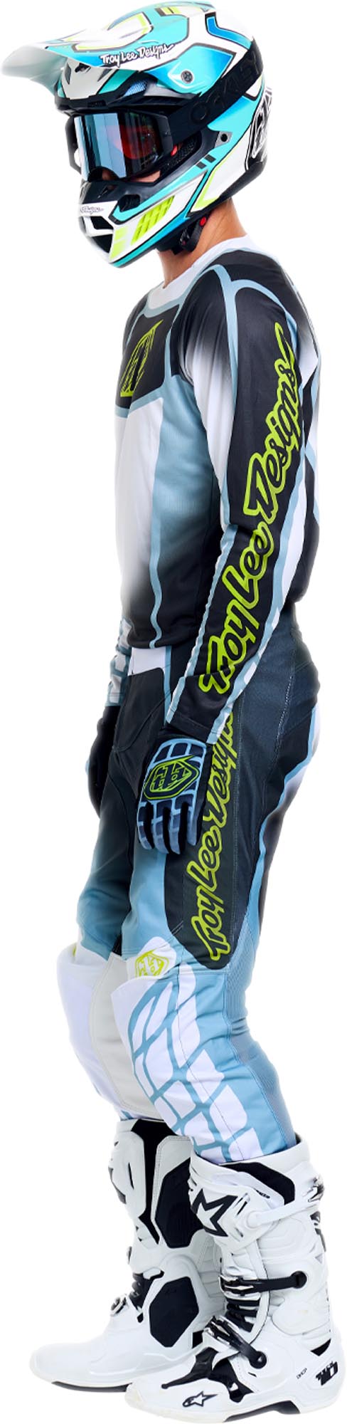 Troy Lee Designs GP Pro Framework Motocross Hose carbon/grau 38 Abbildung 3