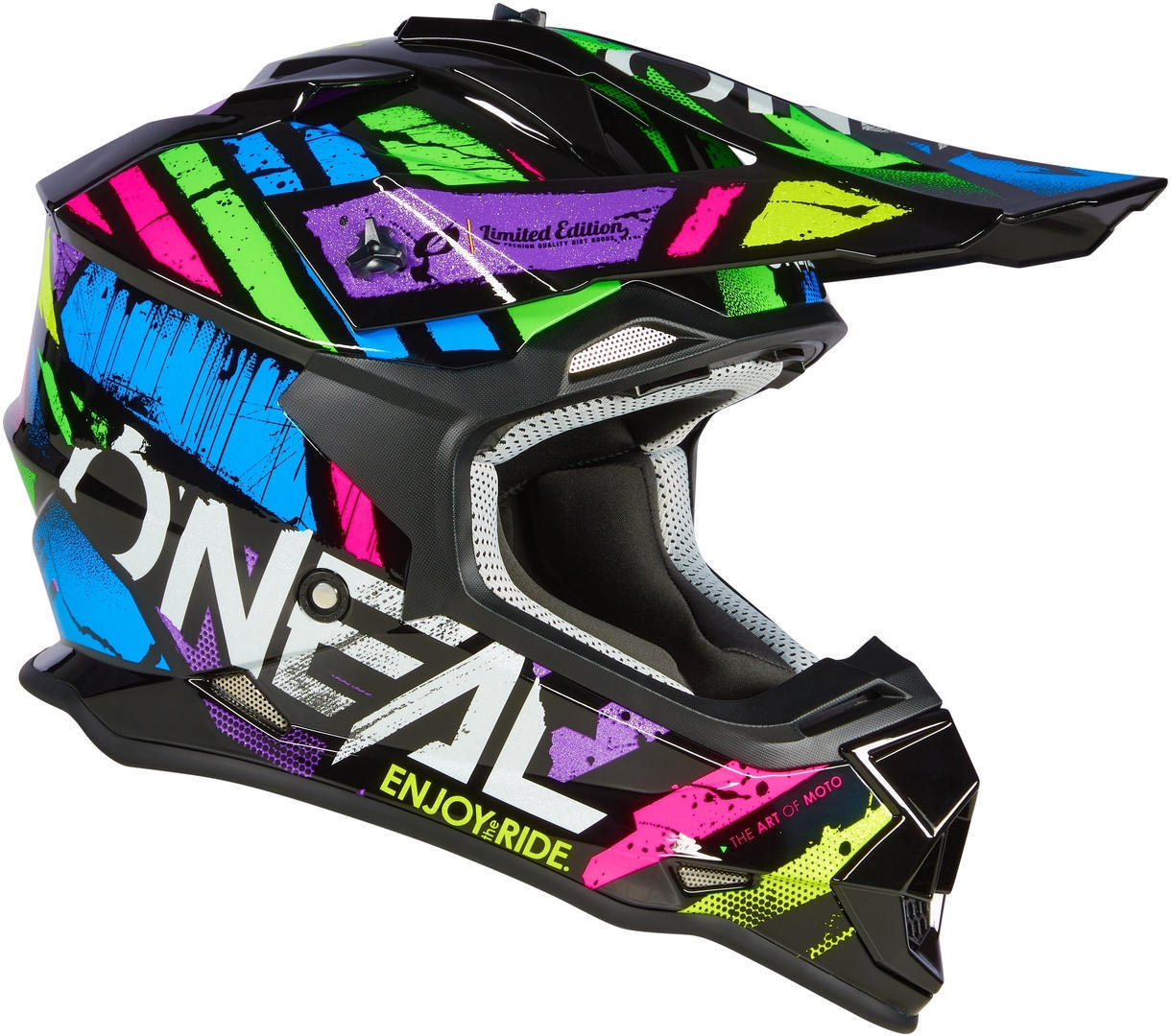 Oneal 2Series Glitch Casco Motocross Multicolore M (57/58) Figura 6