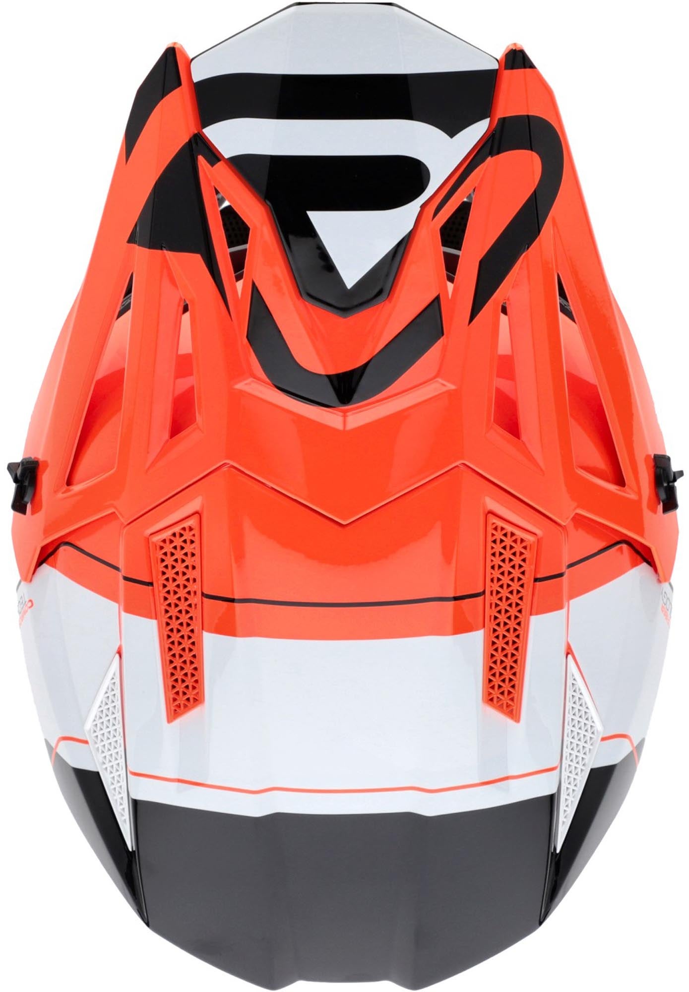 Acerbis T711 Graphic Motocrosshjelm orange/hvid/sort XL (61/62) Figur 6