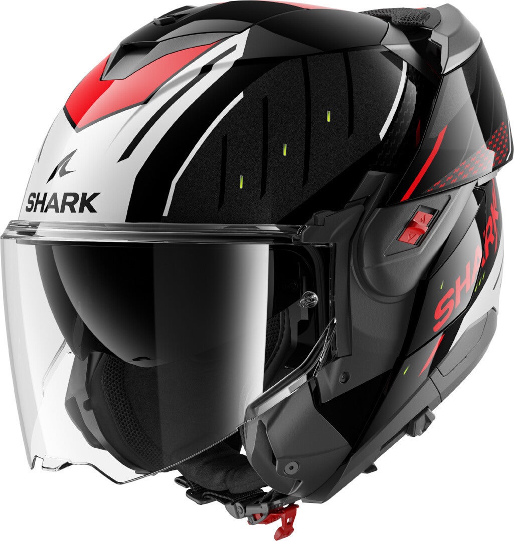 Shark Oxo Rydger Casco nero/argento/rosso XXL (63/64) Figura 3