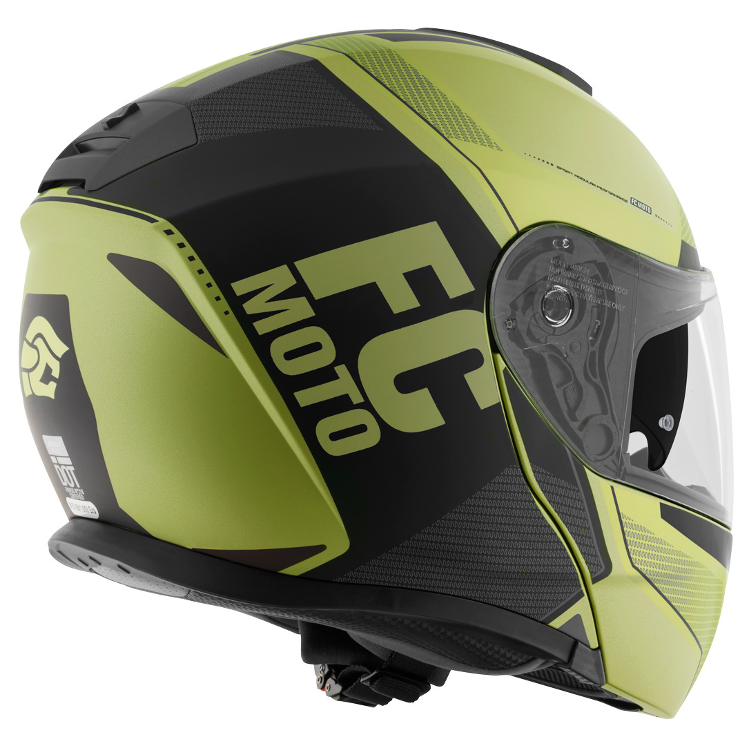 FC-Moto Novo Circuit Hjälm grön/svart XS (53/54) Figur 4