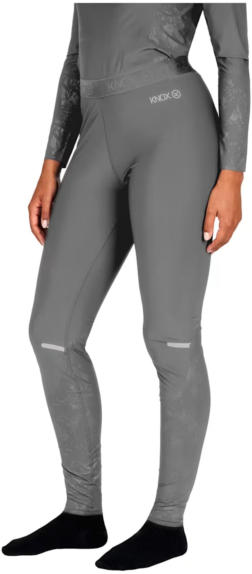 Knox Unisex Dual Active Base Layer Motorcycle Functional Pants grey L Figure 4