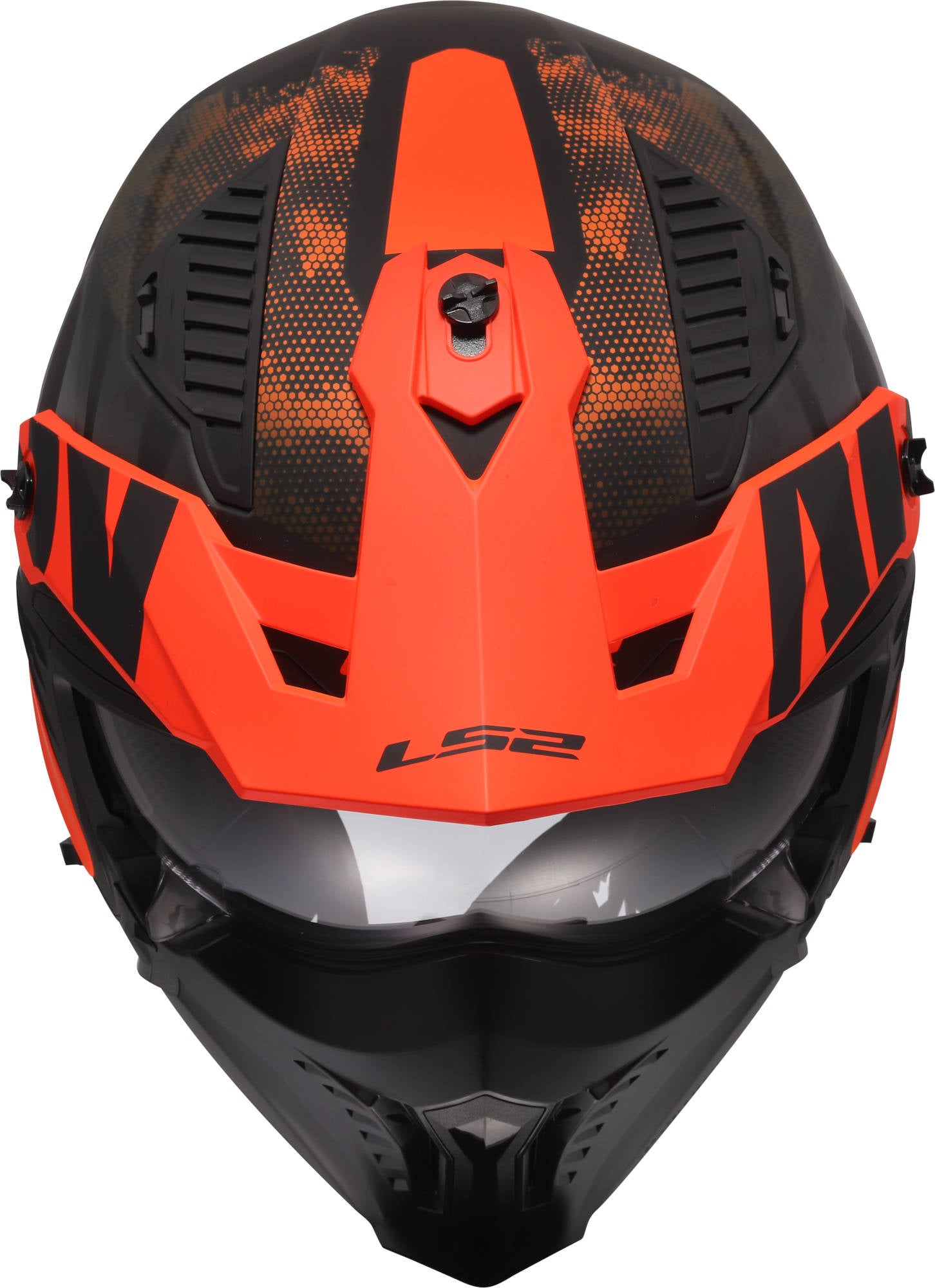 LS2 OF606 Drifter Gas Hjelm grå/orange XL (61/62) Figur 3