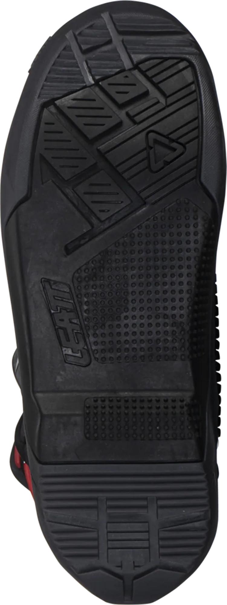 Leatt 3.5 Logo Stivali da motocross grigio/nero/rosso 43 Figura 5