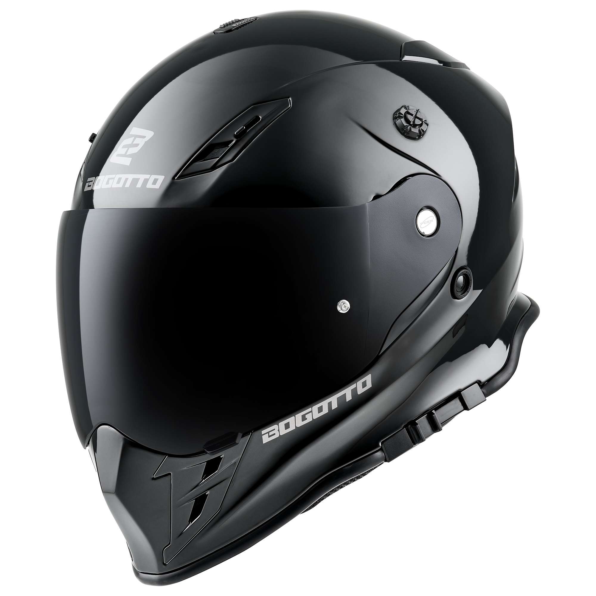 Bogotto H331 Enduro Helmet black L (59/60) Figure 3
