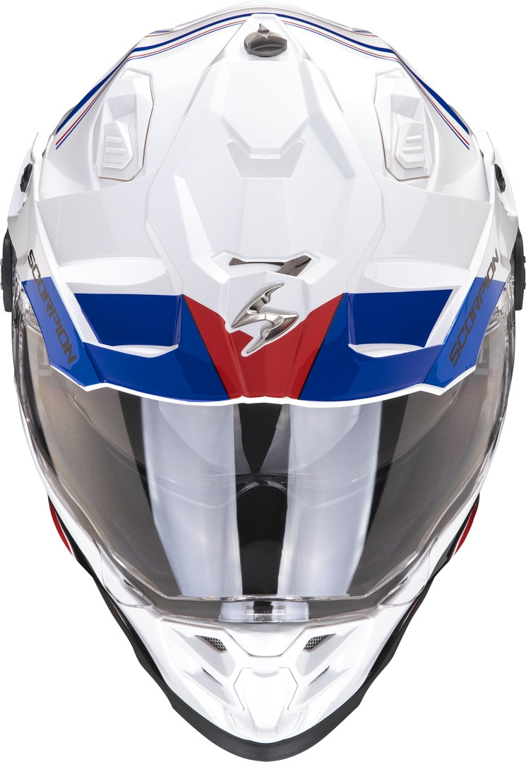 Scorpion ADF-9000 Air Desert Motocross hjälm vit/blå/röd Förlust (58/59) Figur 3