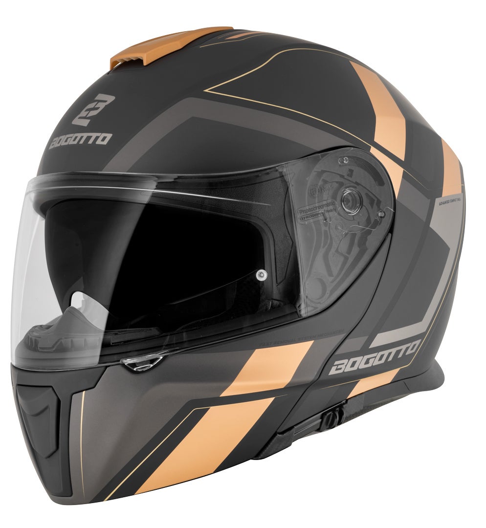 Bogotto FF403 Murata Klapphelm bronze/schwarz/grau M (57/58) Abbildung 3