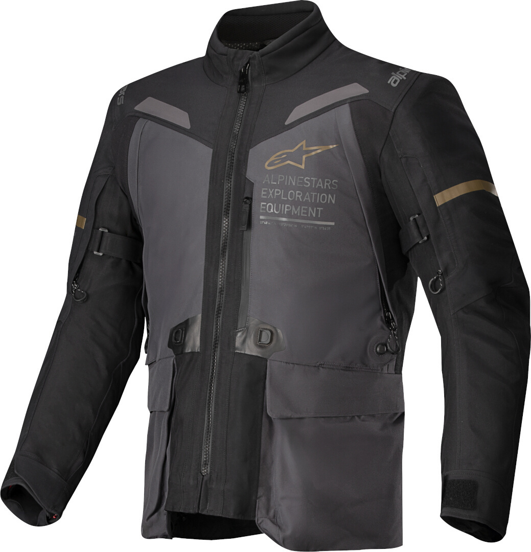 Alpinestars ST-7 2L Gore-Tex waterproof Motorcycle Textile Jacket black/grey L Figure 1