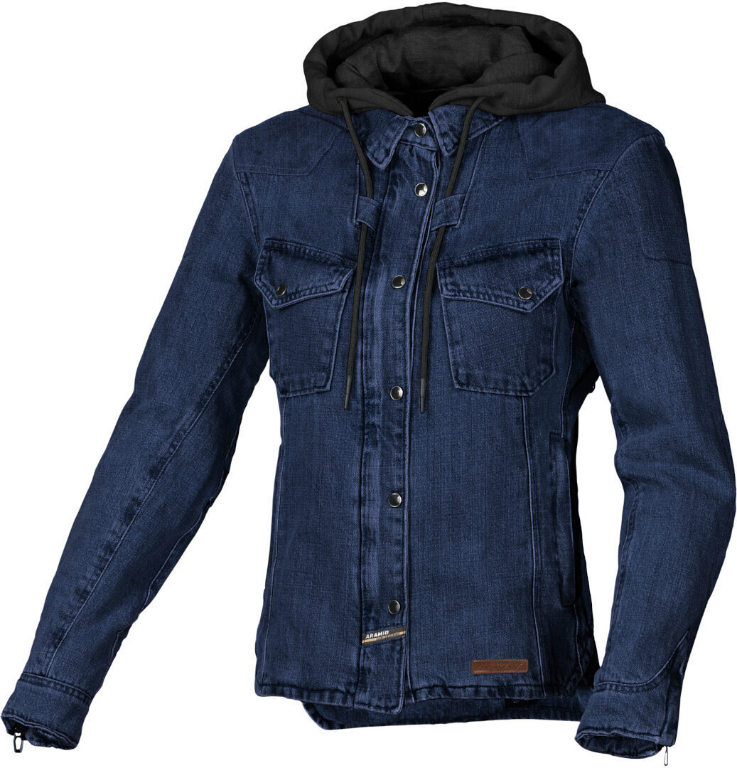 Macna Inland Ladies Motorcycle Textile Jacket blue M Figure 1