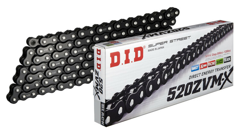 D.I.D Transmissionskedja 520ZVM-X 520 Figur 1