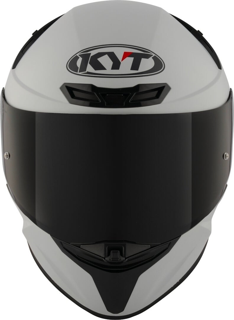KYT TT-Revo Plain Helm hellgrau matt L (59/60) Abbildung 8