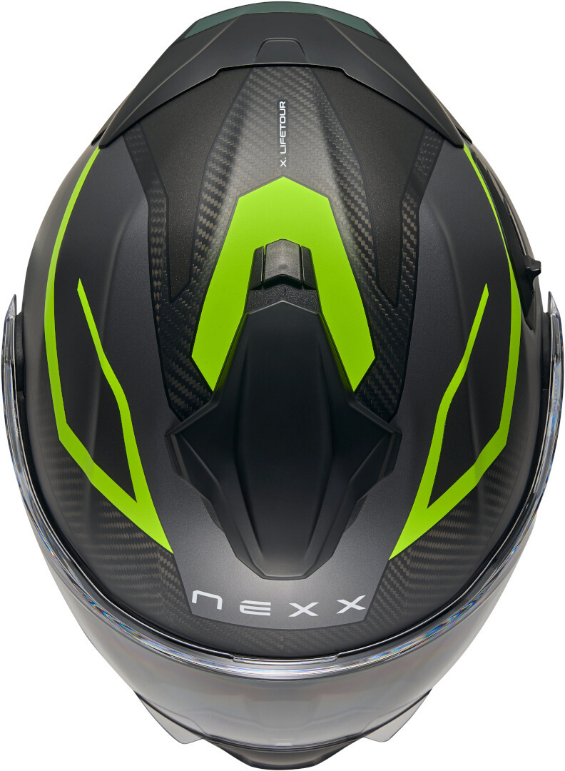 Nexx X.Lifetour Pro Mile Carbon Cască Gri mat/galben neon XL (61/62) Figura 2