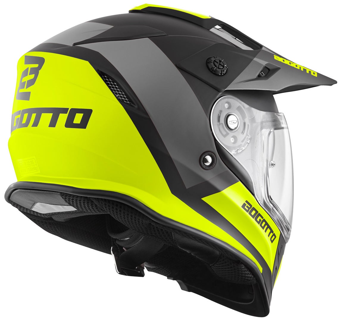 Bogotto V331 Pro Tour Casco Enduro giallo M Figura 4