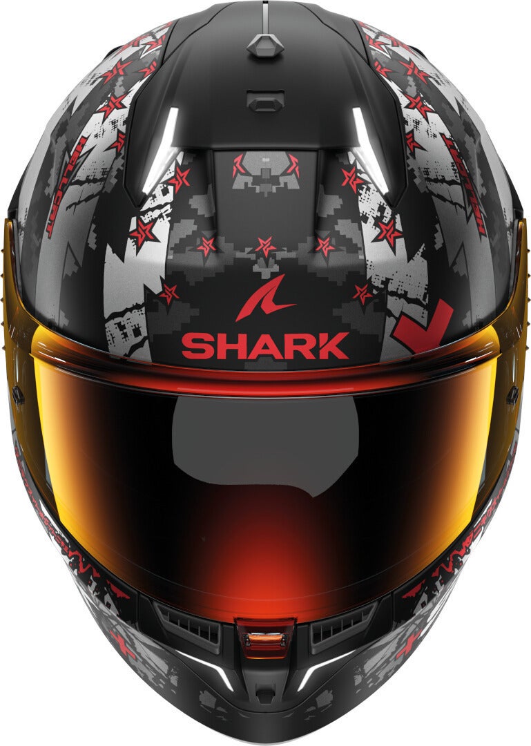 Shark Skwal i3 Hellcat Шлем чёрный матовый/красный XXL (63/64) Рисунок 2
