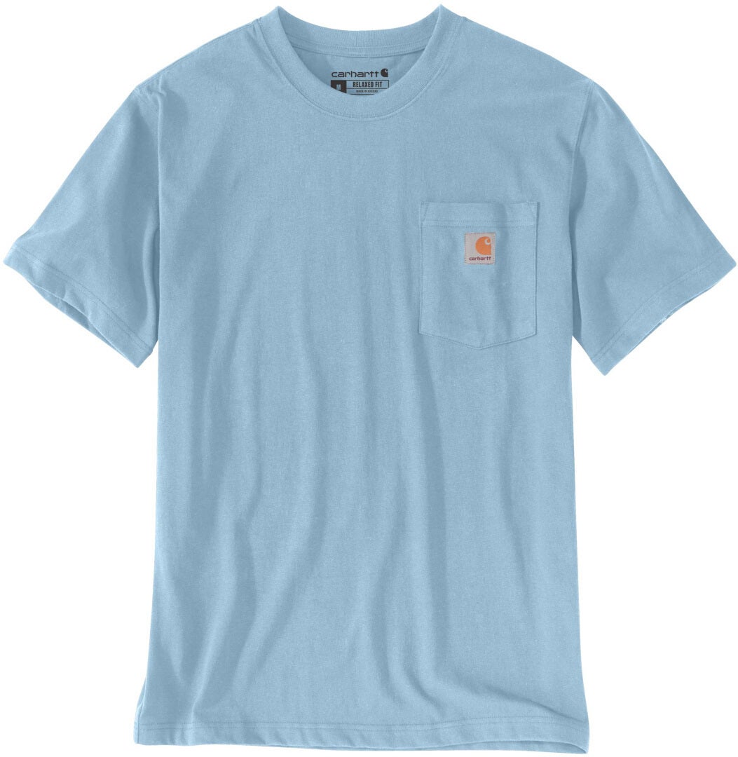 Carhartt Relaxed Fit Heavyweight K87 Pocket Triko světle modrá L Obrázek 1
