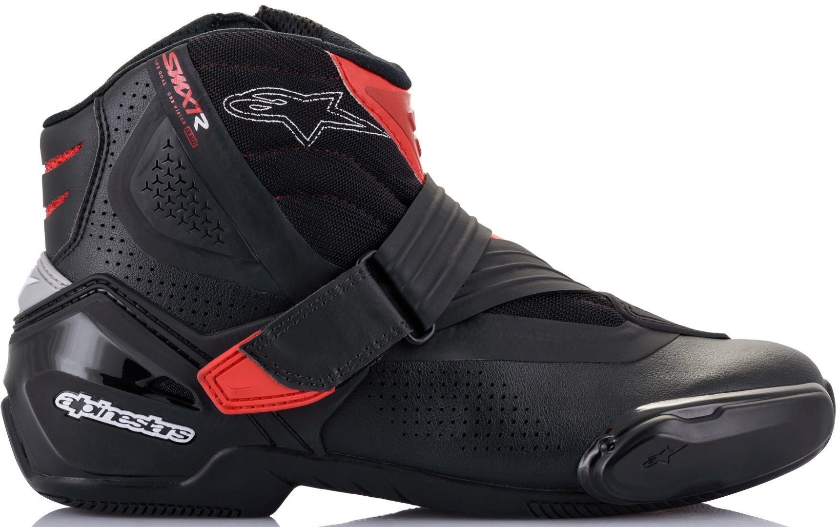 Alpinestars SM-1 R V2 Vented Motorcykel sko sort/rød 48 Figur 5