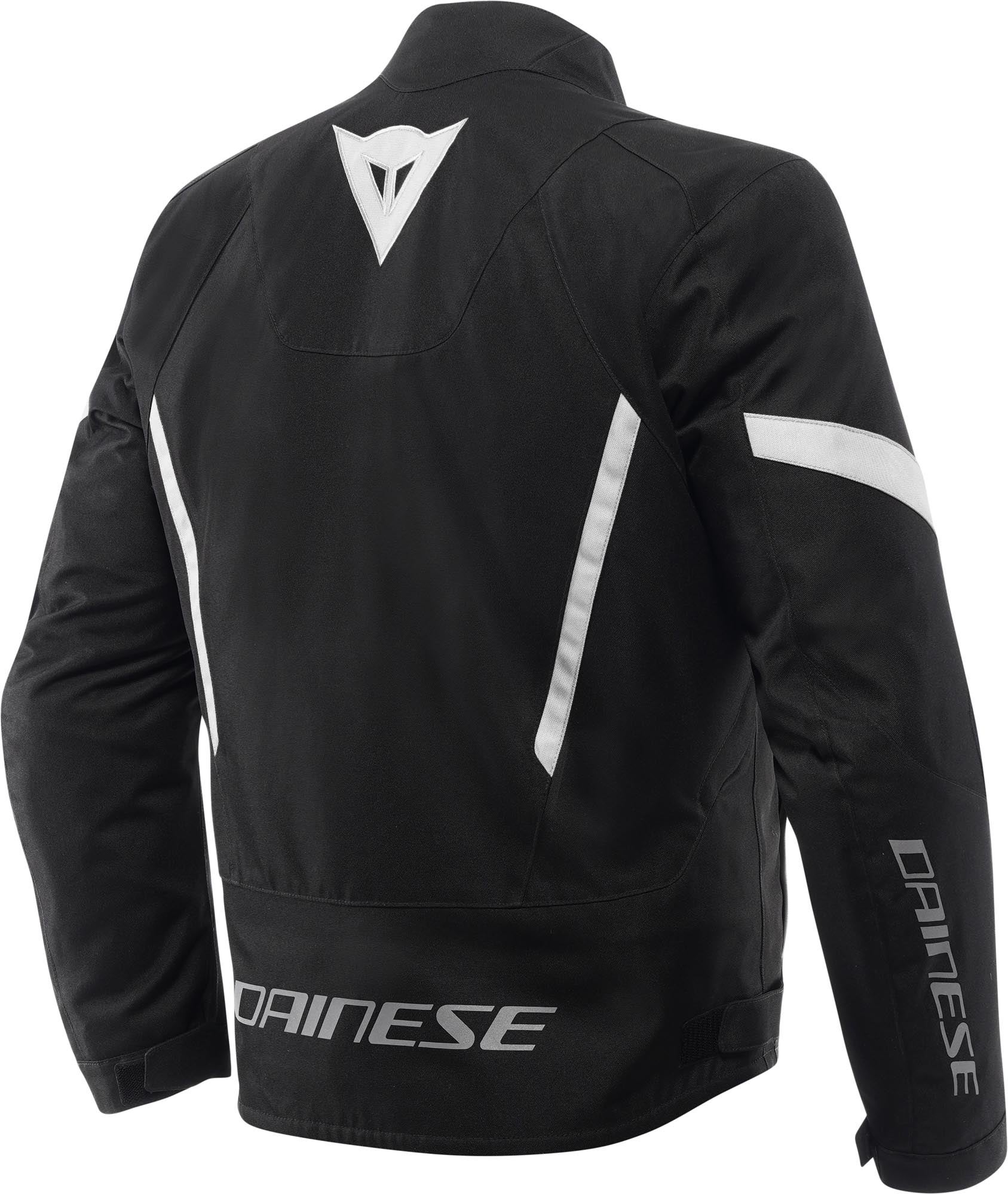 Dainese Vector D-Dry Motorkerékpár textildzseki fekete/fehér 48 2. ábra