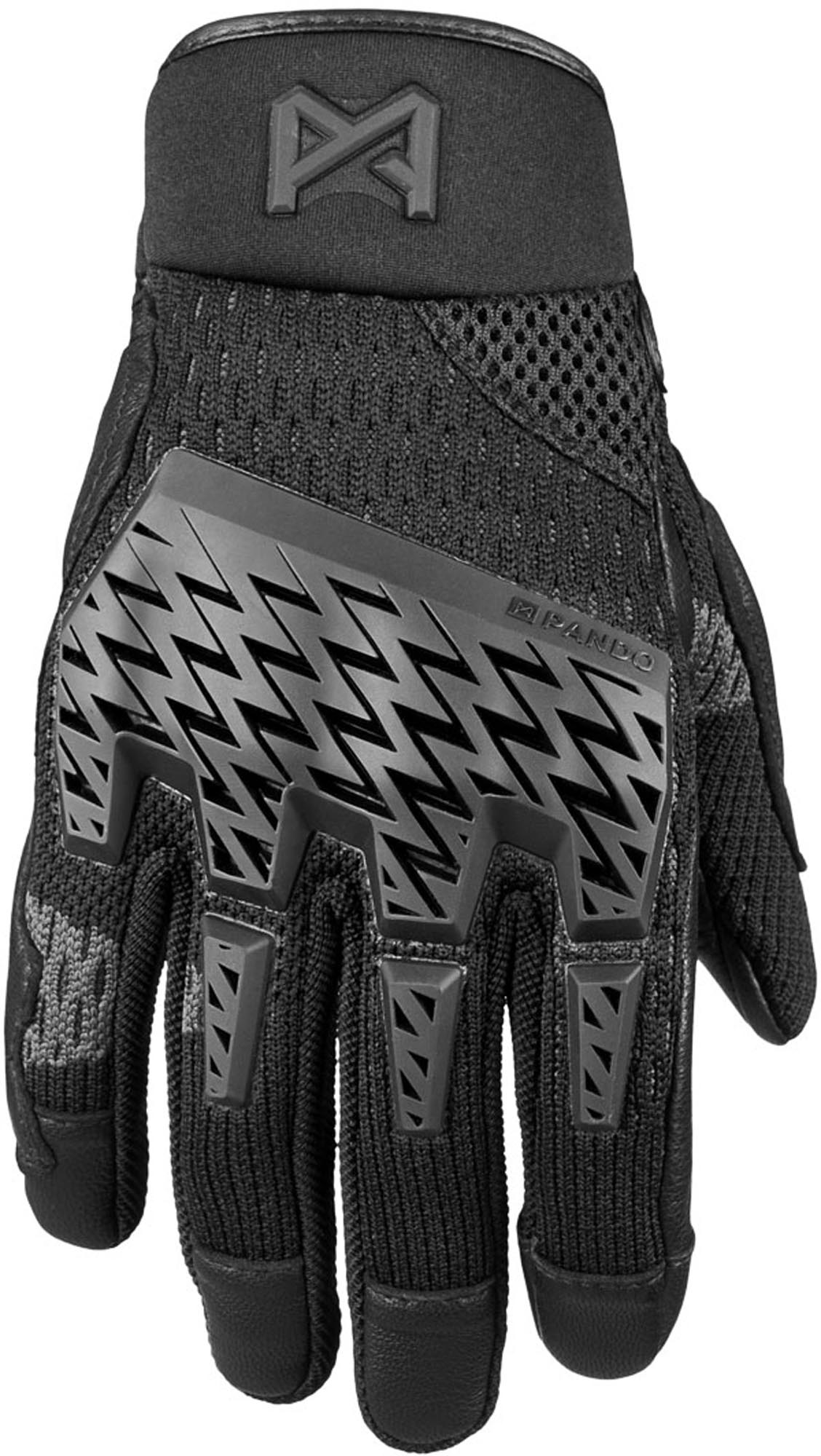 Pando Moto Vidar perforierte Motorrad Handschuhe L Abbildung 2