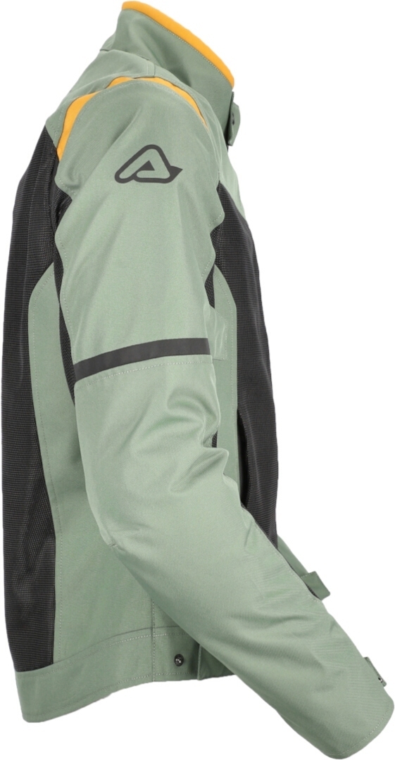 Acerbis Ramsey Vented 2.0 Mesh Blouson textile de moto Vert/jaune XXL Figure 8