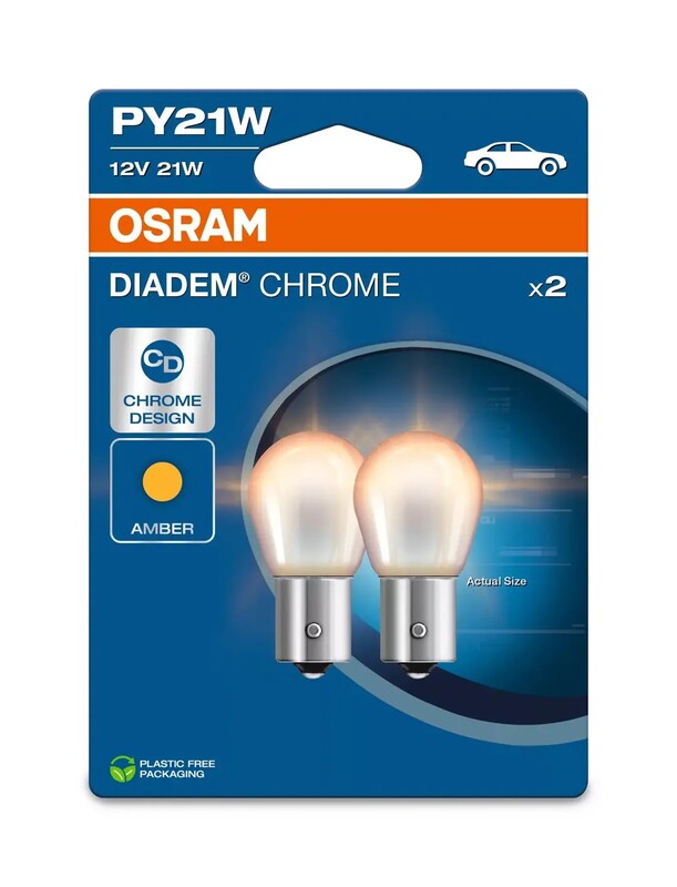 OSRAM Bec diademă PY21W 12V/21W - X2 Figura 1
