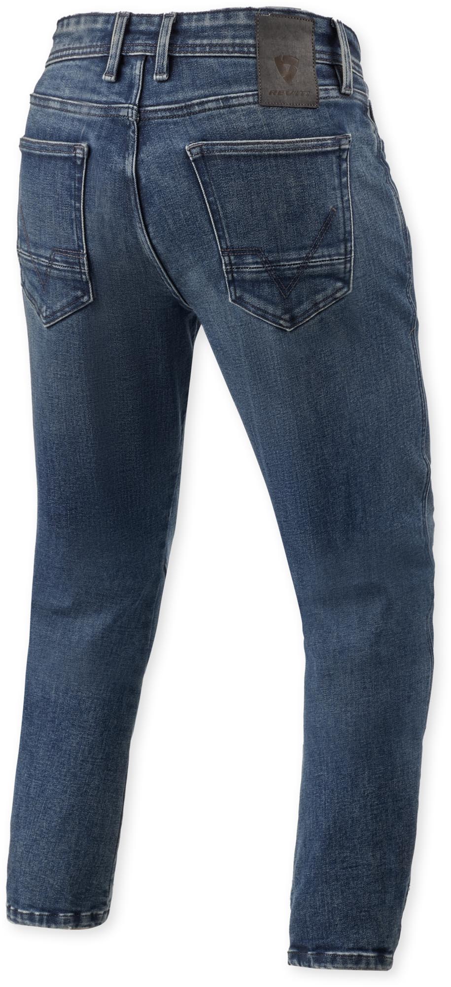 Revit Detroit 3 Tapered Jeans da motociclista blu scuro 30/30 Figura 2