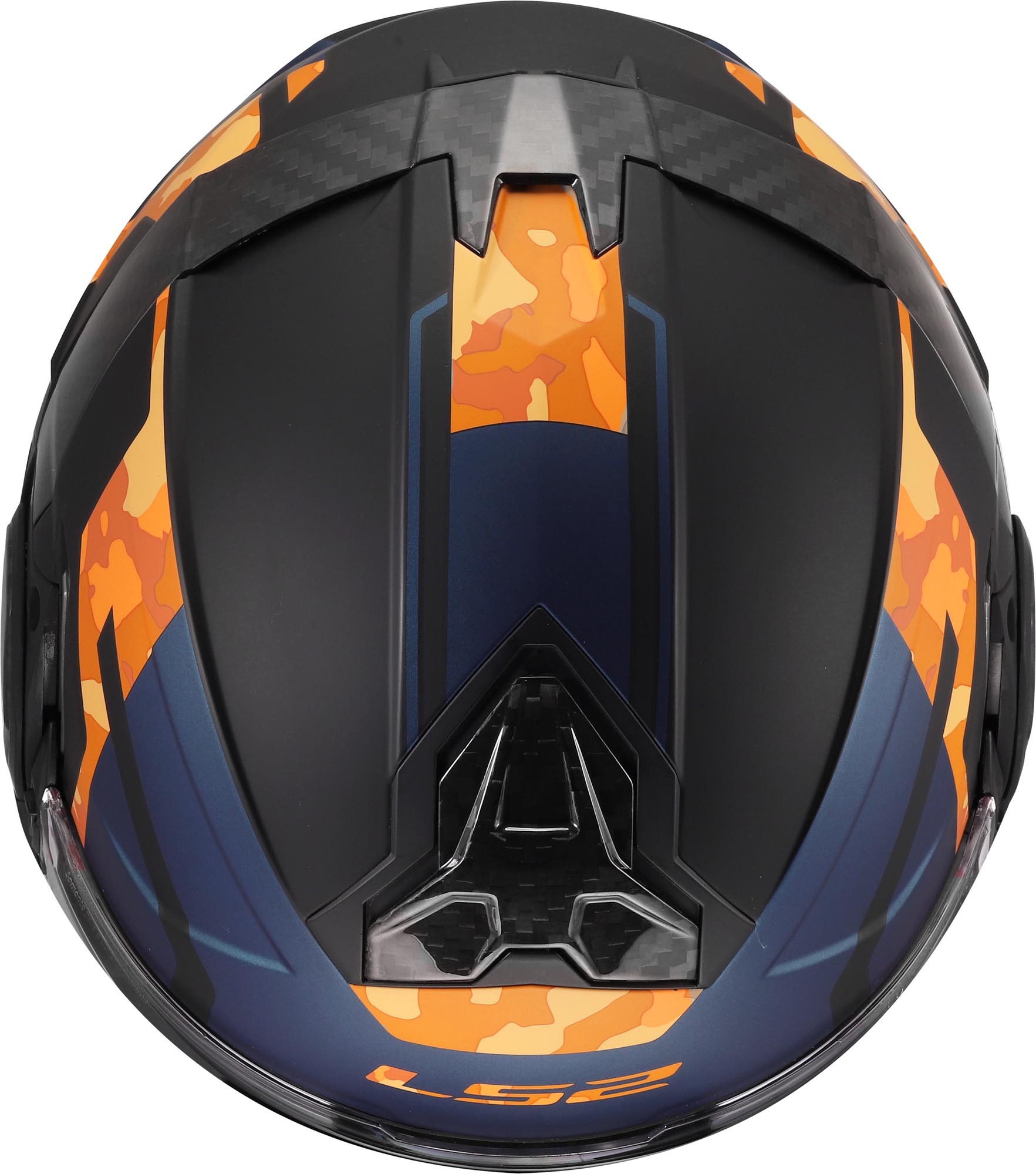 LS2 FF910 Advant II Glide Klapphelm schwarz/orange M (57/58) Abbildung 16