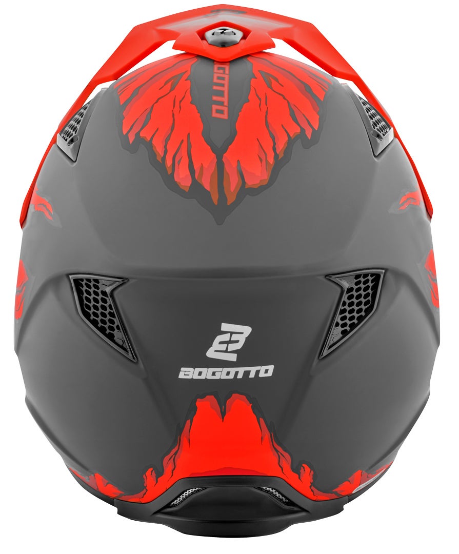 Bogotto Radic Skulash Casco rosso/nero L Figura 16