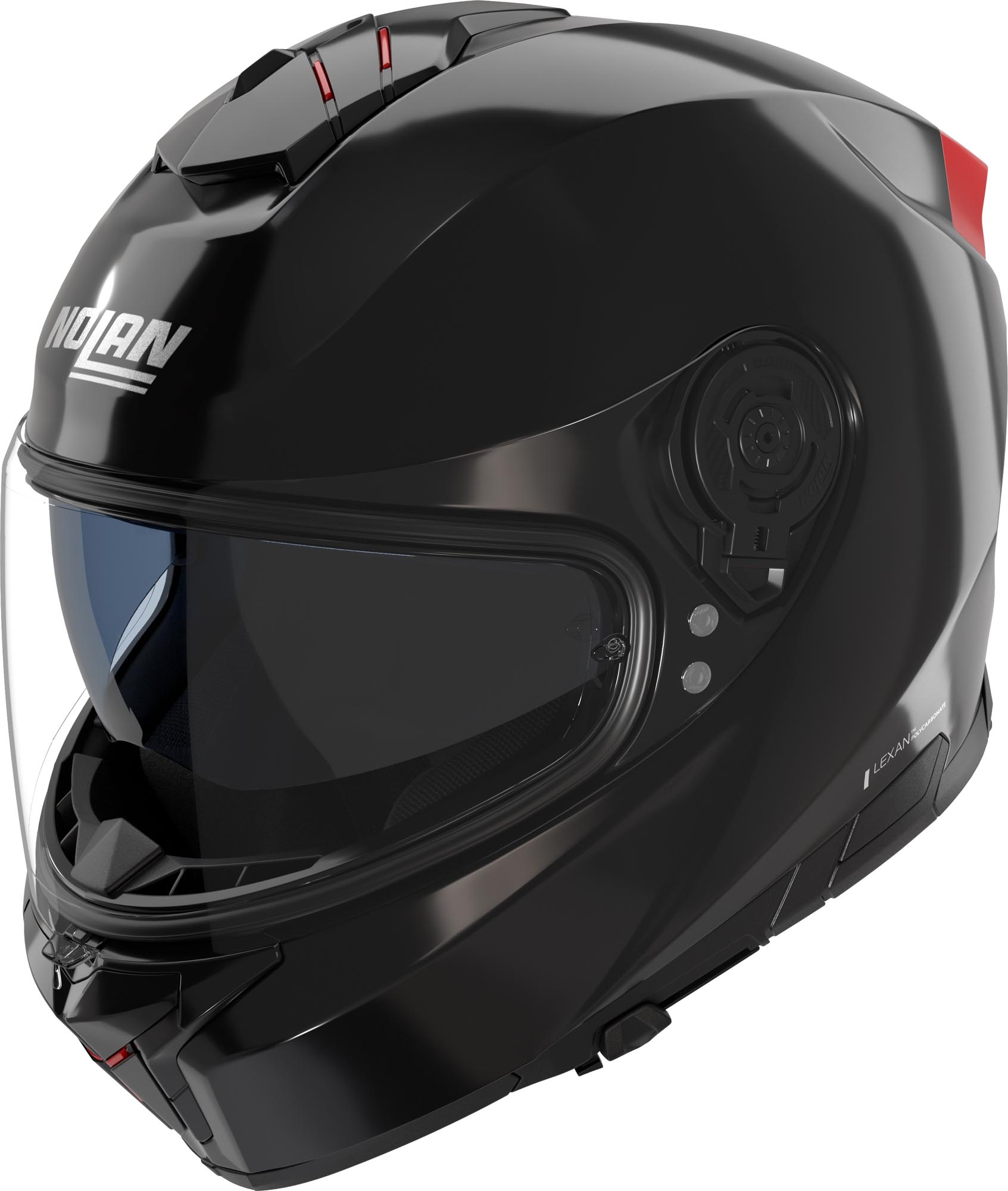 Nolan N80-8 Classico Nobile Casque noir/rouge S (56) Figure 1