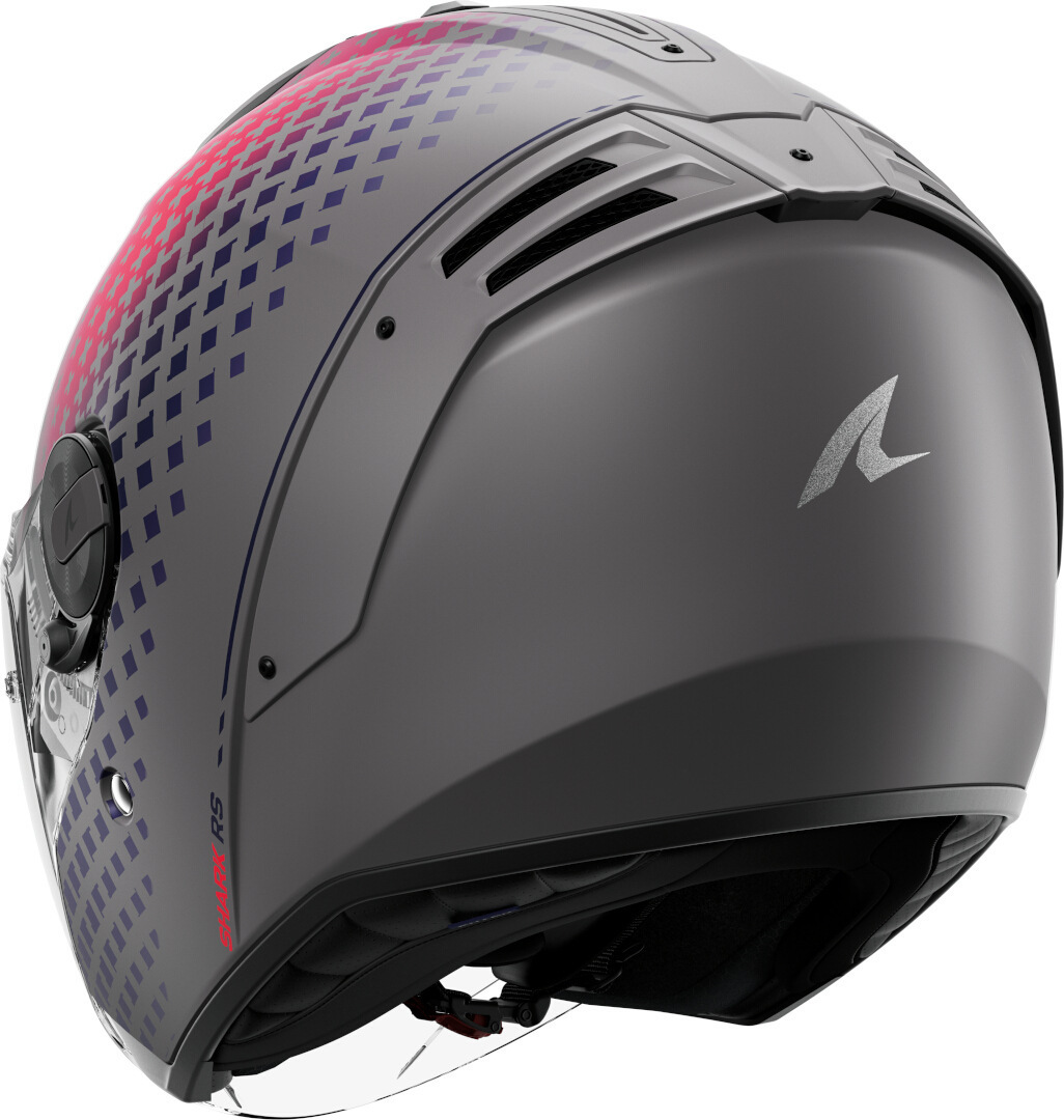 Shark RS Jet Stride Jet hjälm grå matt/rosa XS (53/54) Figur 3