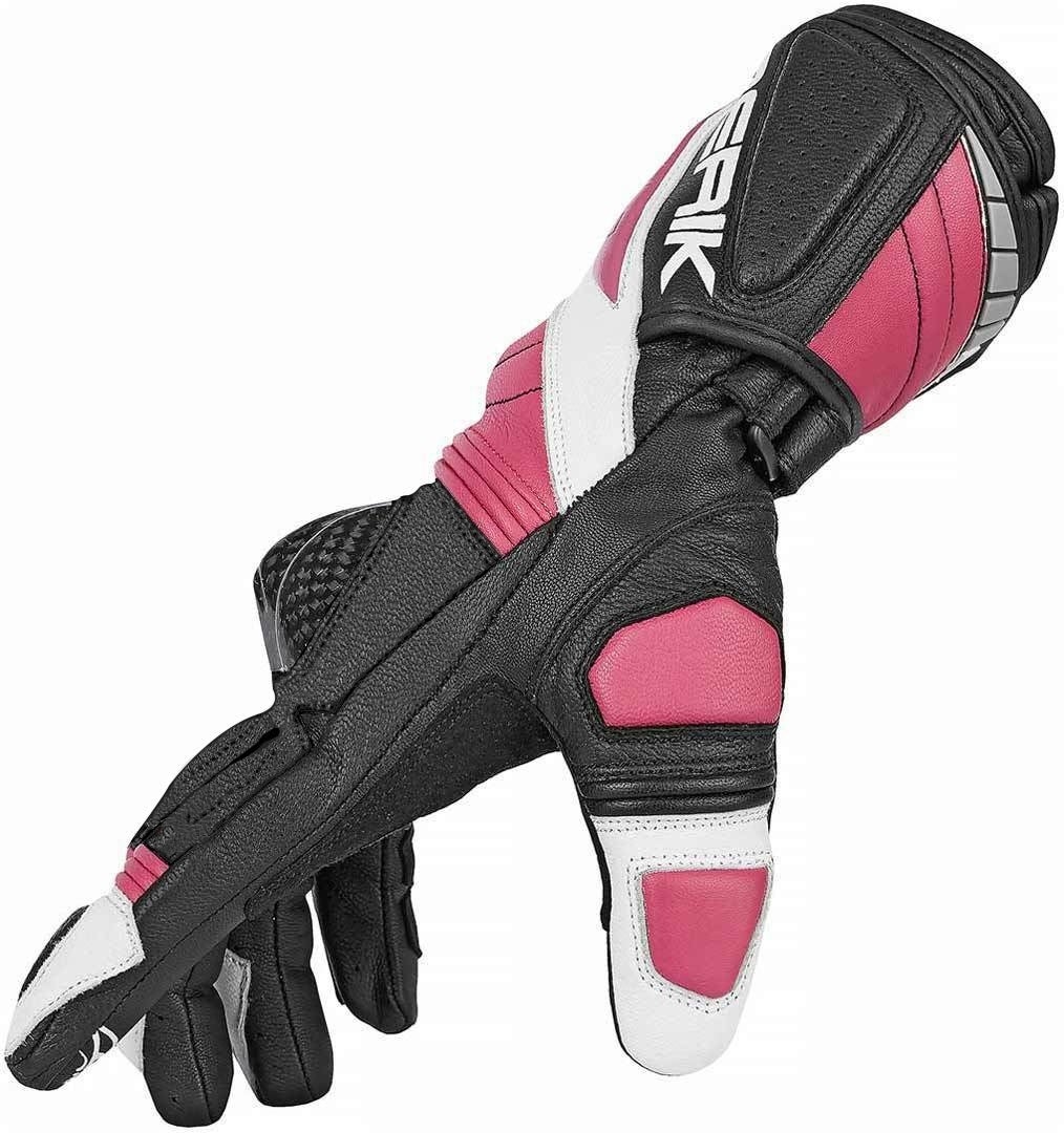 Berik Zoldar Gants de moto dames noir/rose S Figure 4