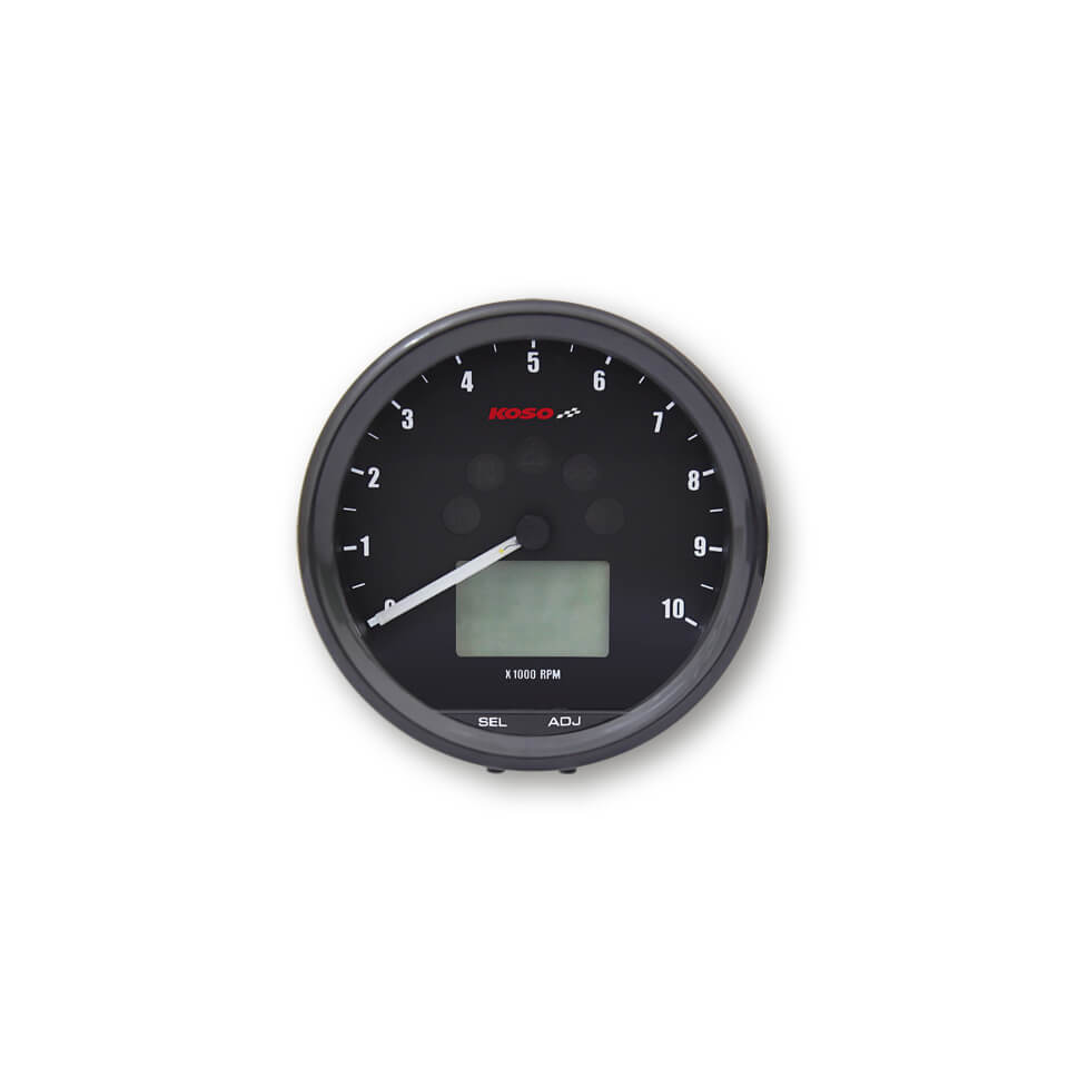 KOSO Digitales Multifunktions-Cockpit, TNT D64 Custom Style Multimeter Figura 1
