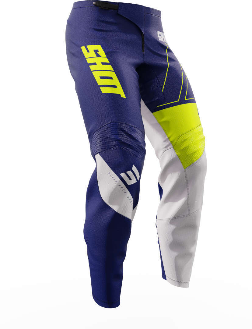 Shot Draw Kid Rush Calça Motocross azul/branco 44 Figura 2