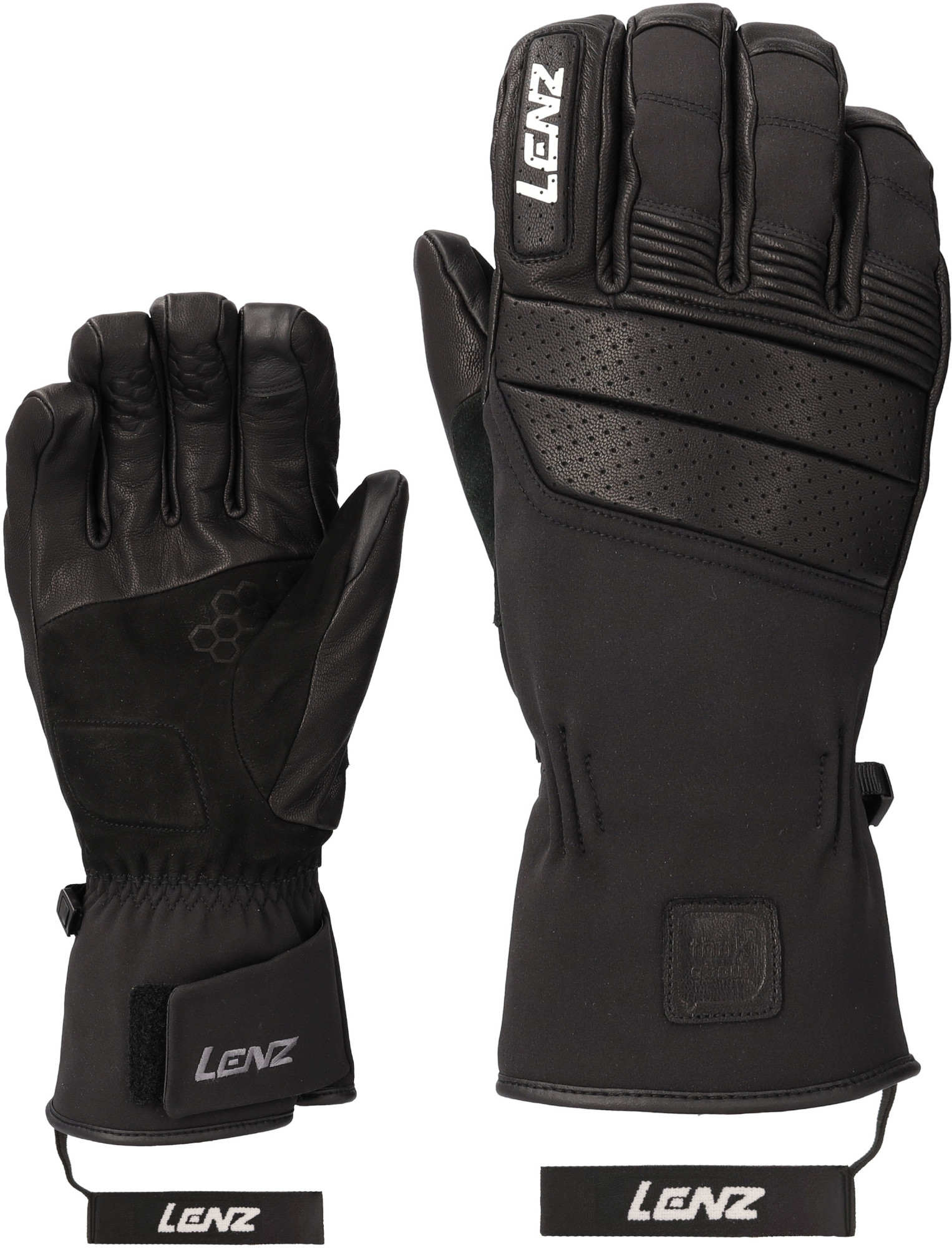 Lenz Think About Ski Luvas preto L Figura 1